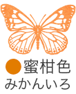 いろもよう：蜜柑色（みかんいろ）